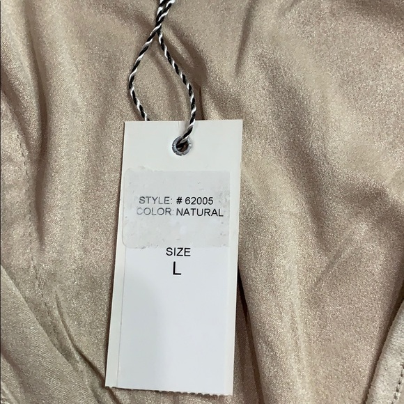 Kaktus woman’s Fringe beige Vest size Large - Picture 10 of 10